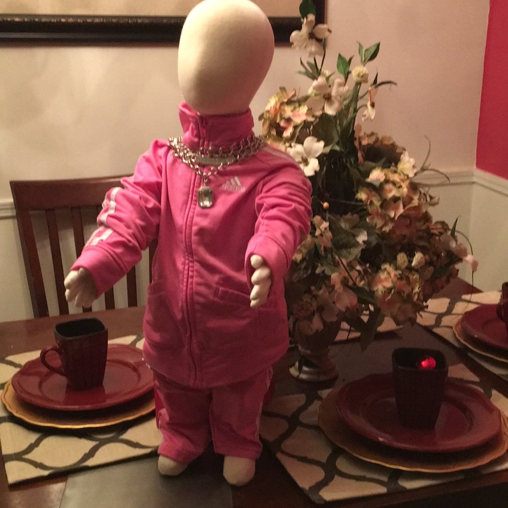 LITTLE “PRINCESS” Adidas Toddler Jogging Set
